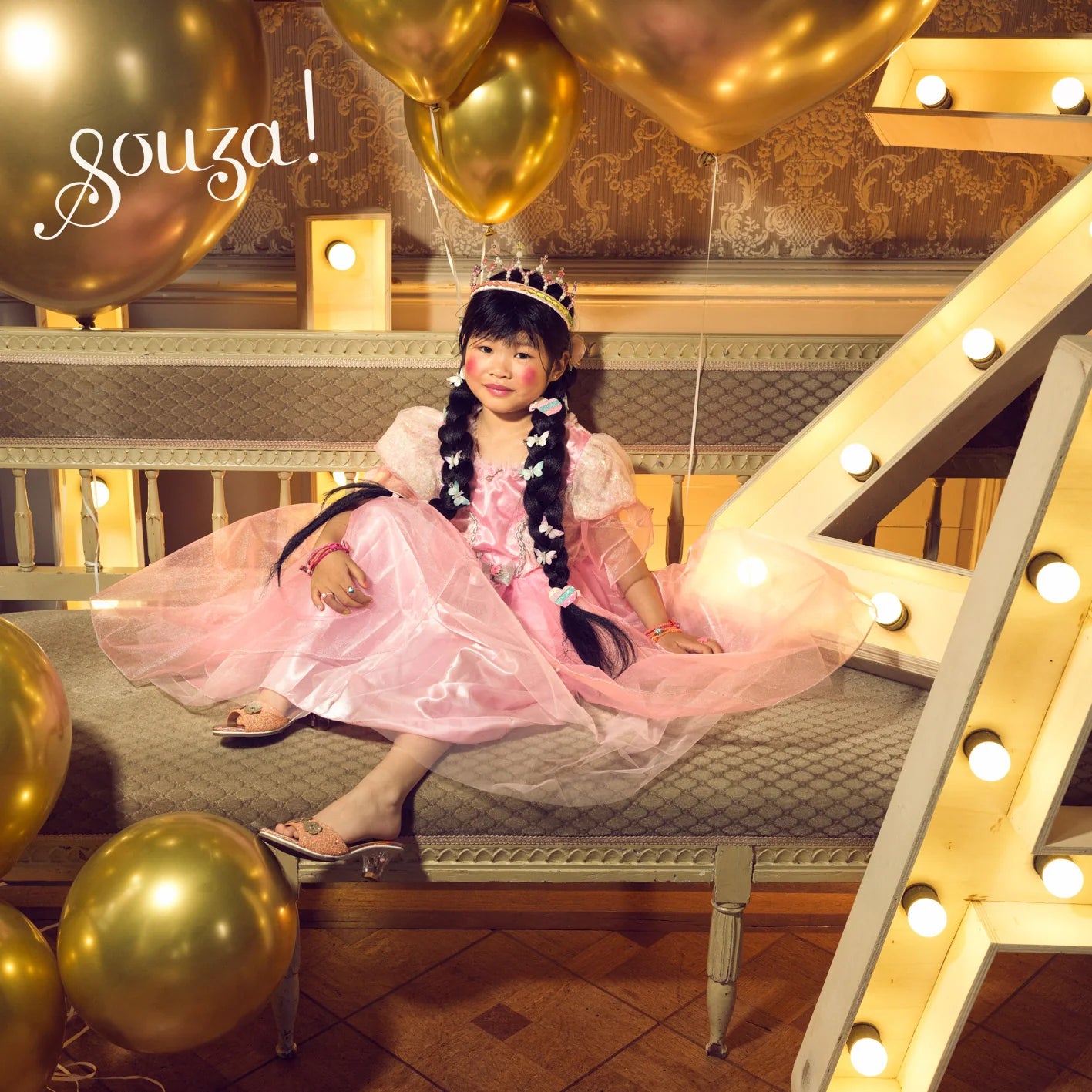 Kids Costume dress princess Annerose 3-10Y Souza