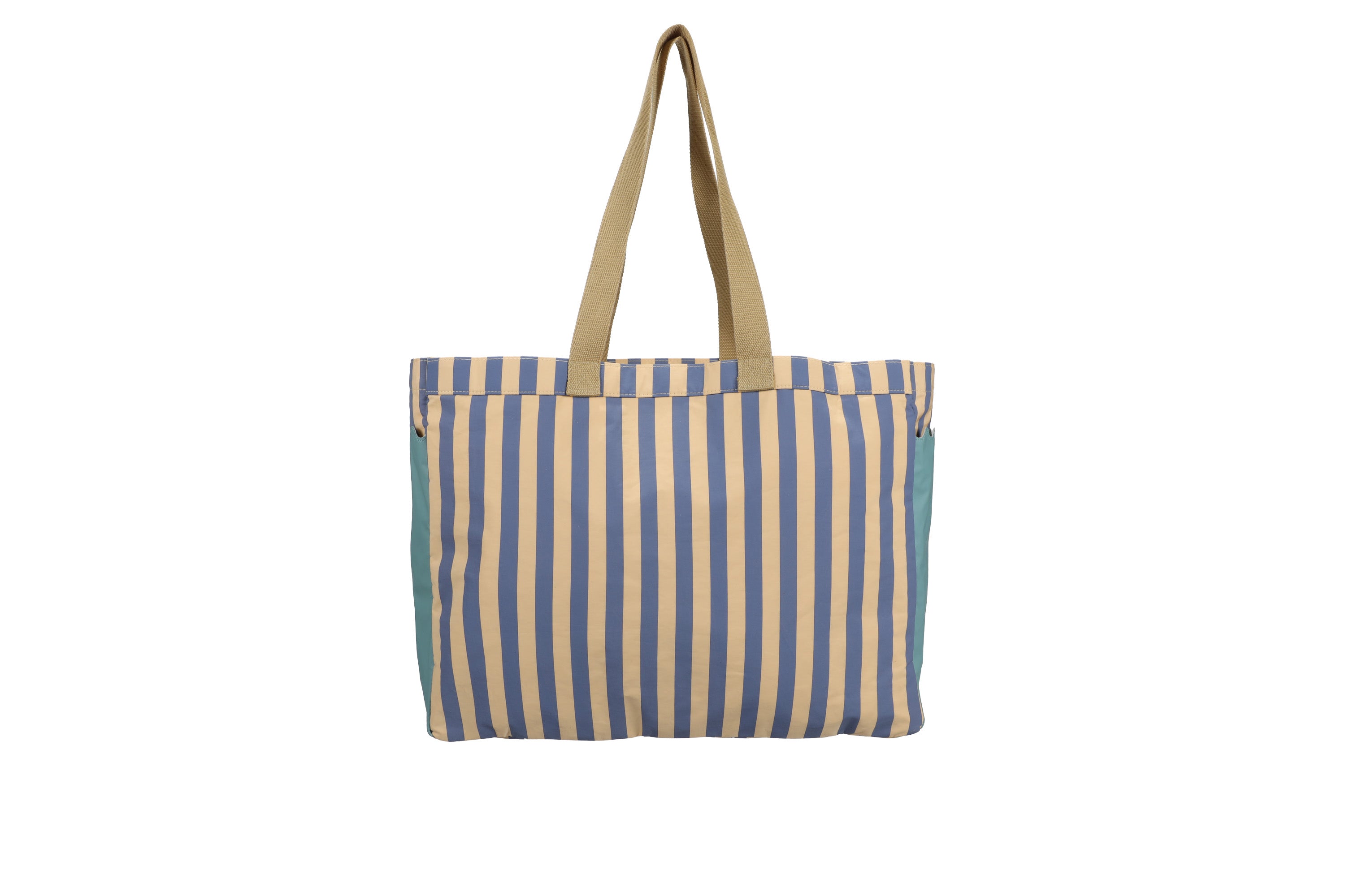 Shopper blue whale + sandy yellow - wonders of the deep sea  48x13x37cm Sticky Lemon