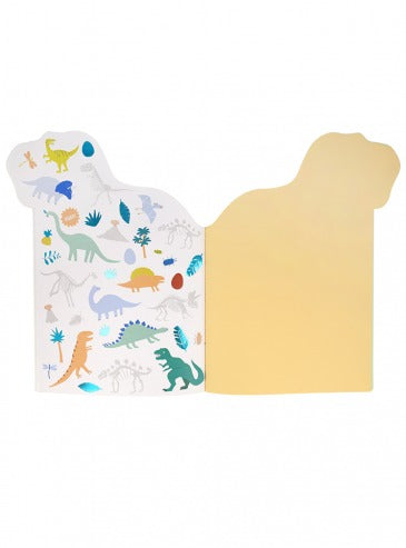 Sticker & Sketchbook Dinosaur