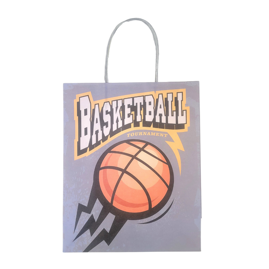 Paper Gift Bag Sports - Basketball