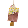 Χριστουγεννιάτικo μεγάλο στολίδι Ice Cream Bite άθραυστο 25cm
