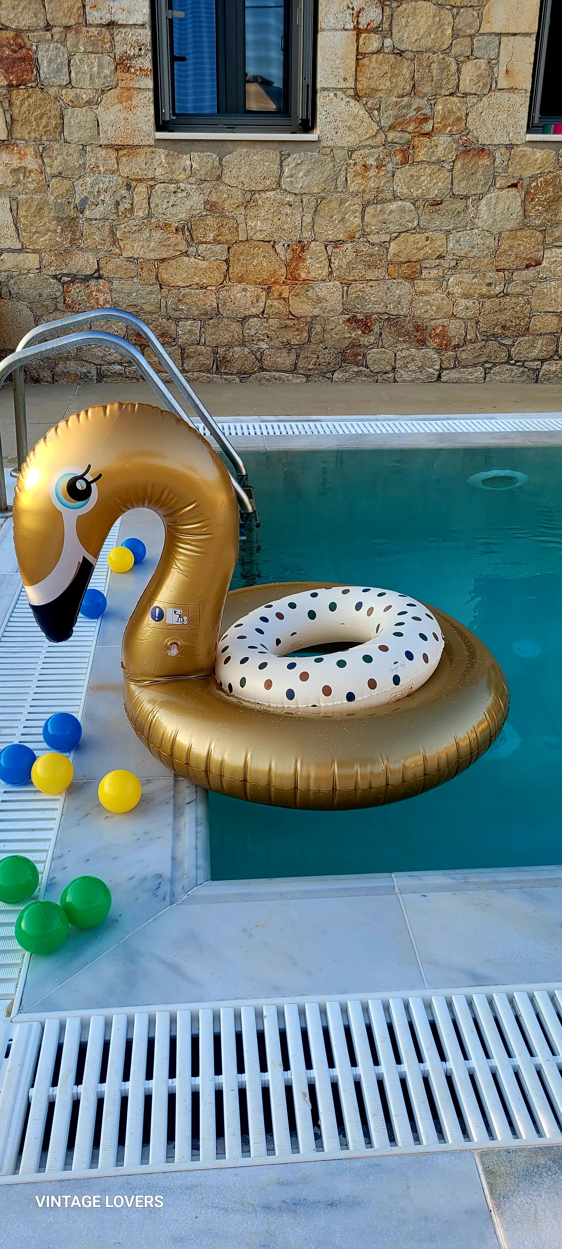 Παιδικό σωσίβιο Χρυσός Κύκνος Swan 6+ετών-Swim Essentials 90cm