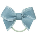 Celia ribbon hairbow with hair elastic +3 years - Siena
