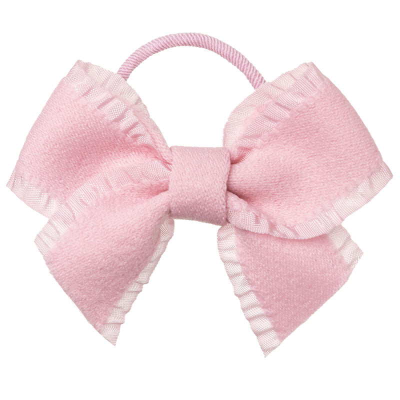 Celia ribbon hairbow with hair elastic +3 years - Siena