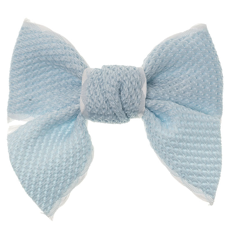 Textured ribbon hairbow in 3 colors +3 years - Siena