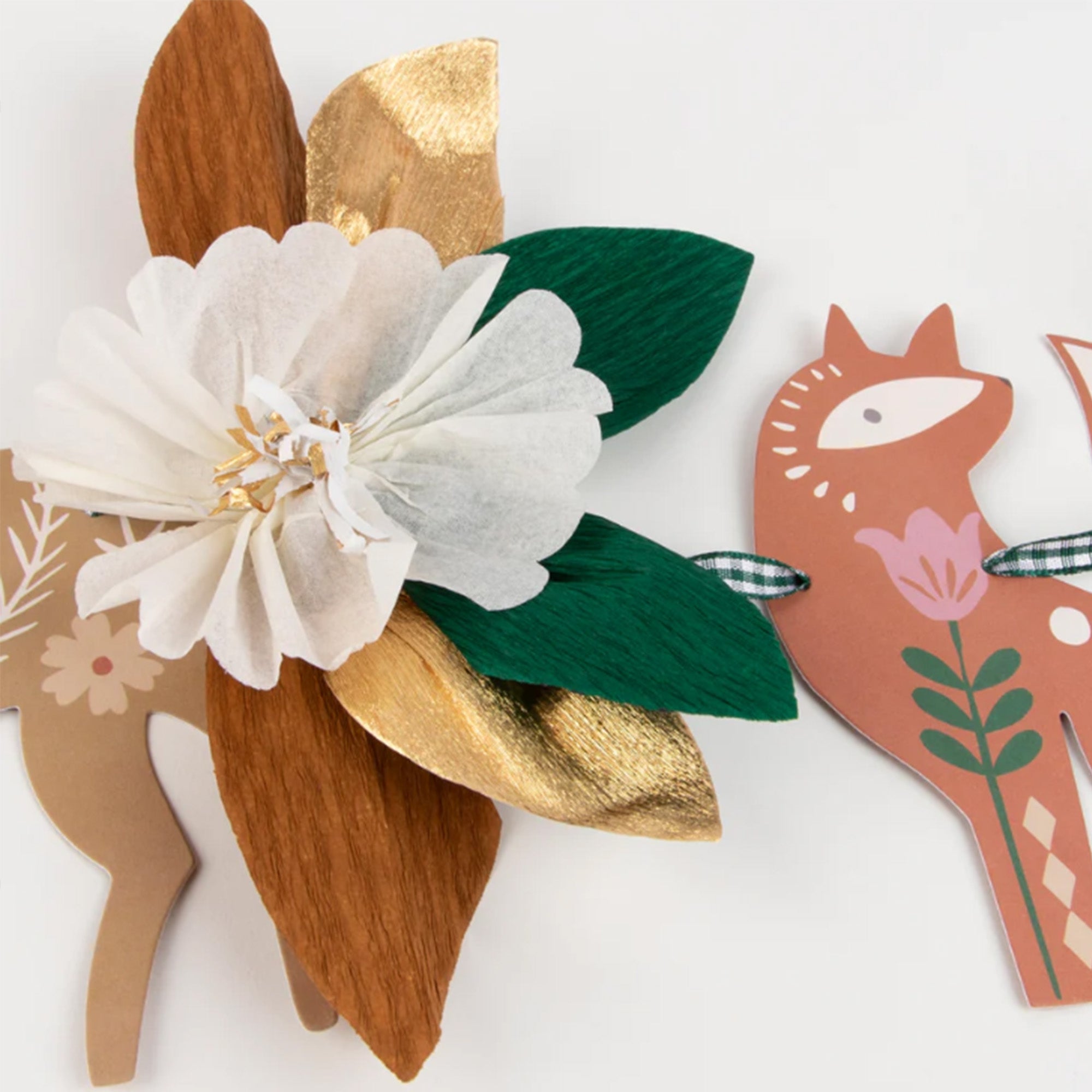 Decorative Garland Folk Woodland-3m