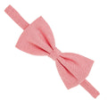 Textured ribbon hairbow with hairband +3 years - Siena