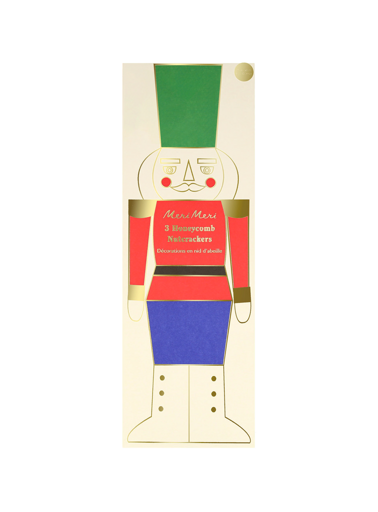 Διακοσμητικά Honeycomb Nutcracker (3τμχ)