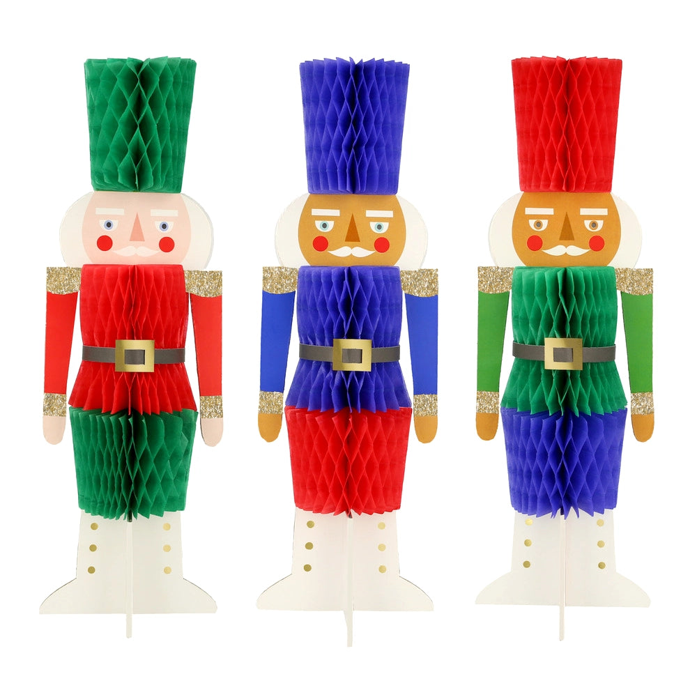 Διακοσμητικά Honeycomb Nutcracker (3τμχ)