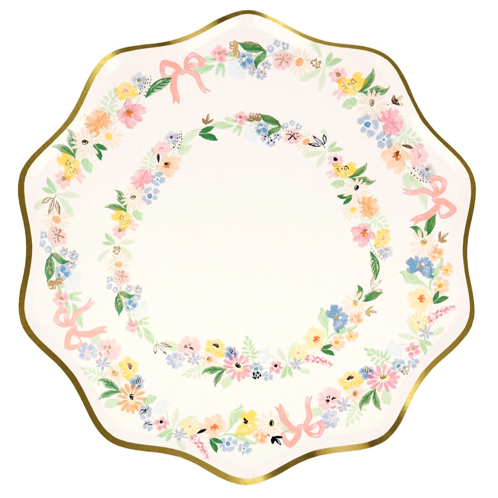 Πιάτο Φαγητού Elegant Floral (8τμχ)