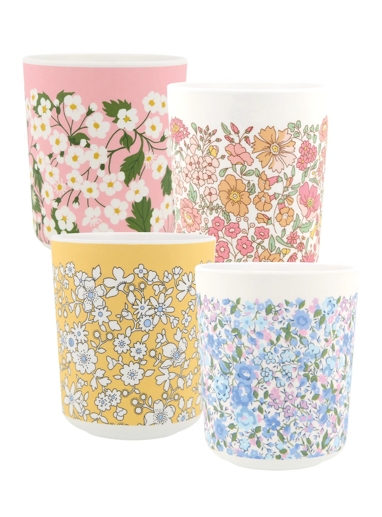 Meri Meri Σετ Liberty Mixed Melamine Ποτήρια (4 τμχ )