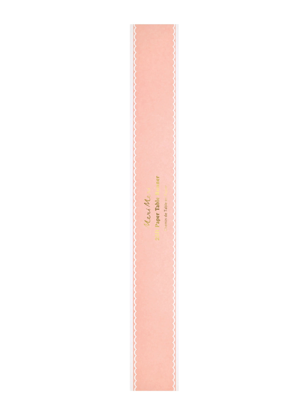 Ράνερ Διακόσμισης Scalloped Edge Pink Red