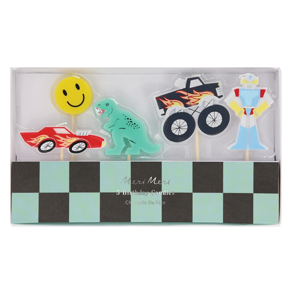 Κεράκια Monster Truck ( 5 τμχ )