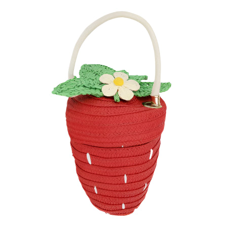 Strawberry Knitted Bag