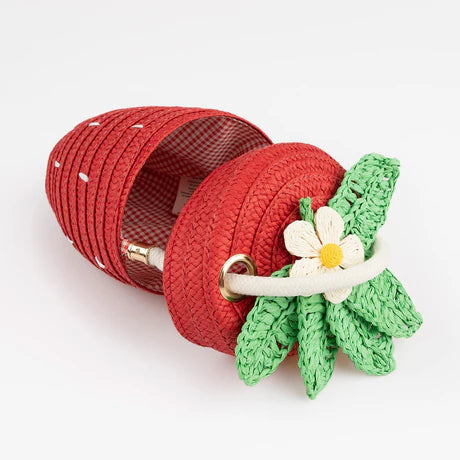 Strawberry Knitted Bag