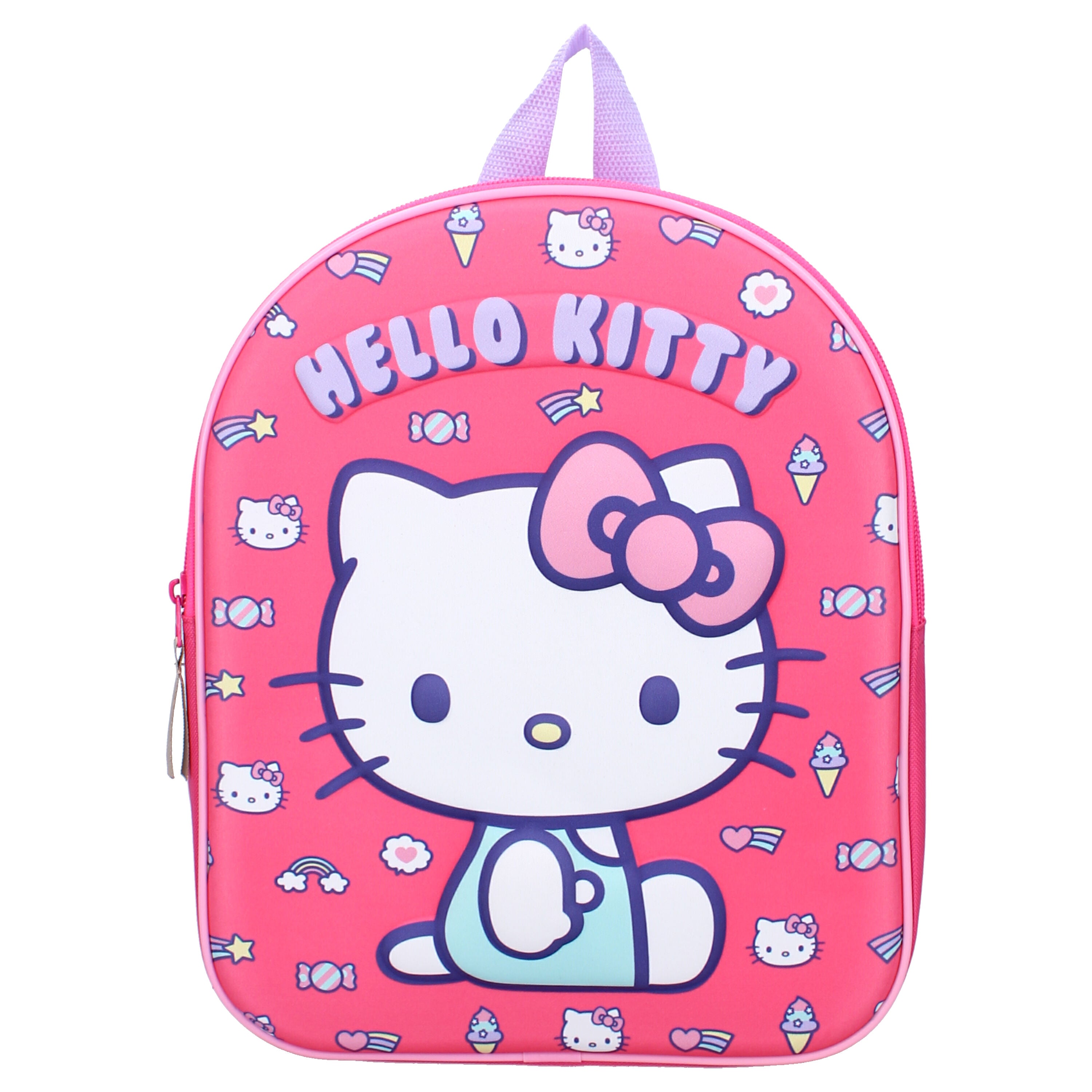 Παιδικό σακίδιο πλάτης νηπιαγωγείου 3D Hello Kitty another dimension 1-4 ετών+ 32x26x11cm