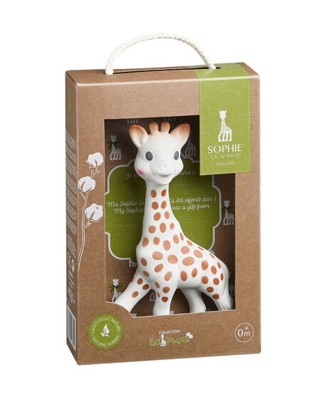 Βρεφικό παιχνίδι Sophie η καμηλοπάρδαλη από 100% καουτσούκ 0+μηνών Sophie la Girafe
