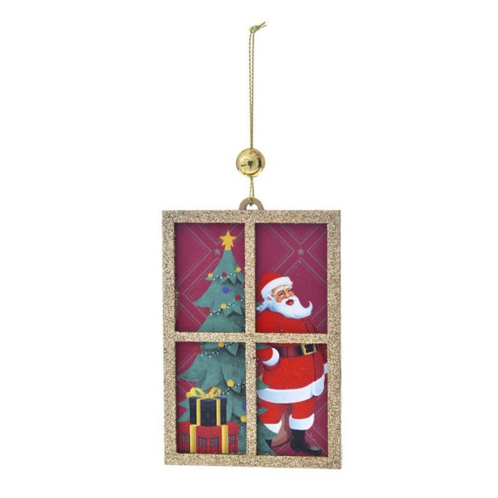 Πινακάκι Κρεμαστό Στολίδι Άγιος Βασίλης