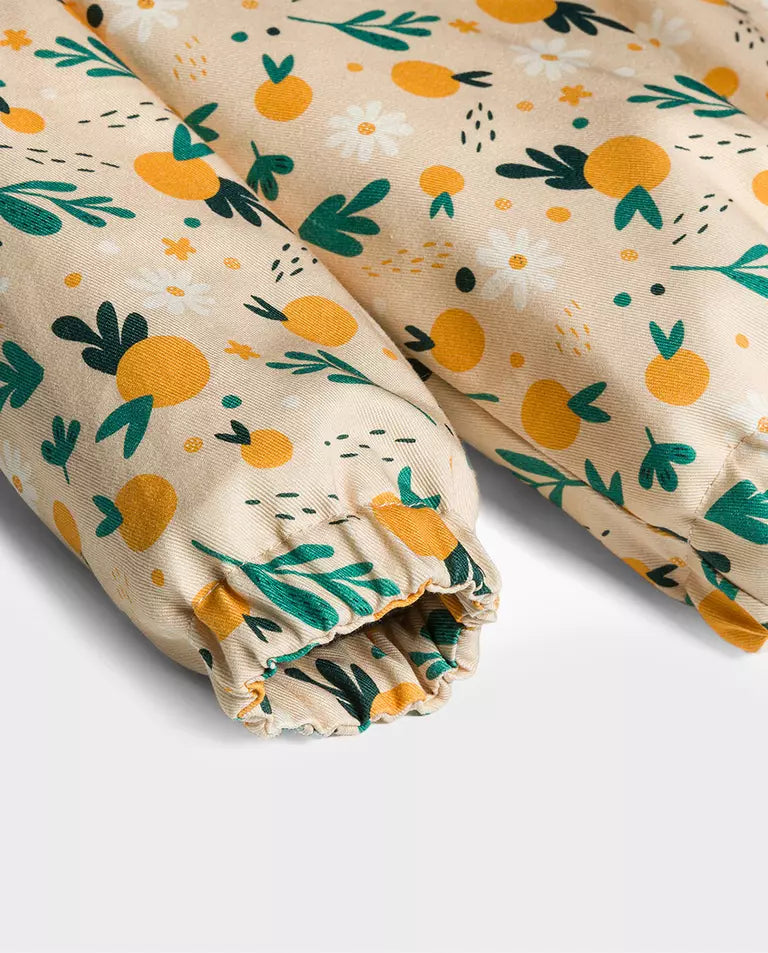 Bomber Jacket με επένδυση και τύπωμα Orange 3Years-8Years