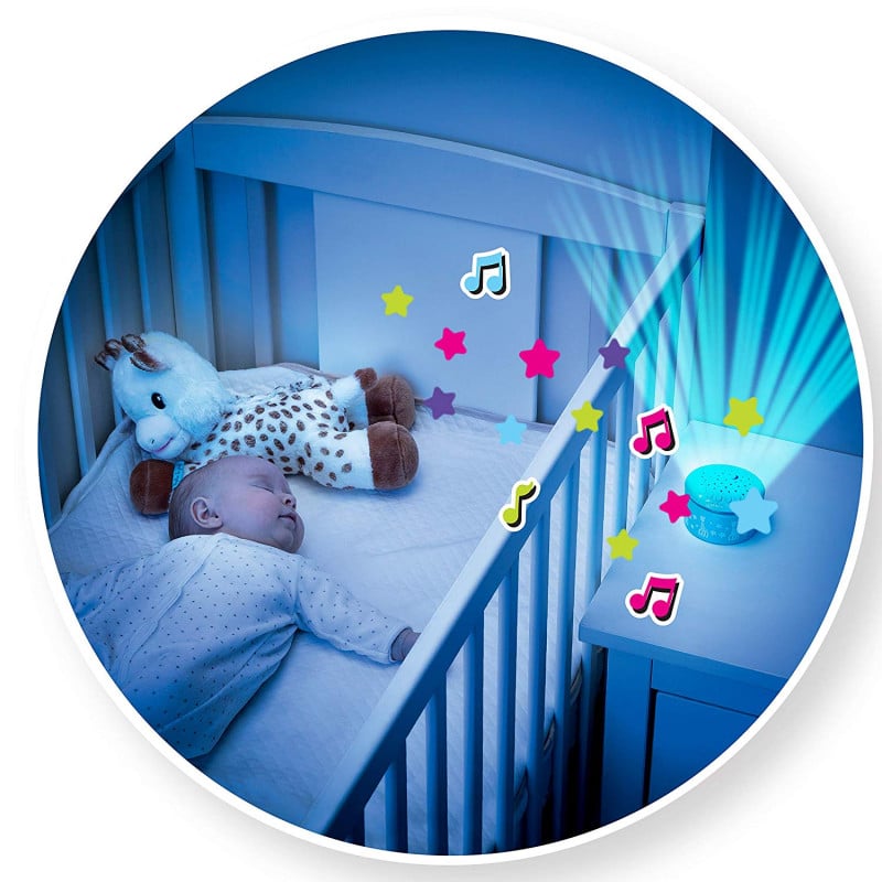 Βρεφικό παιχνίδι Σόφι η καμηλοπάρδαλη με φωτισμό και ήχους για νανούρισμα 0+μηνών Sophie la Girafe