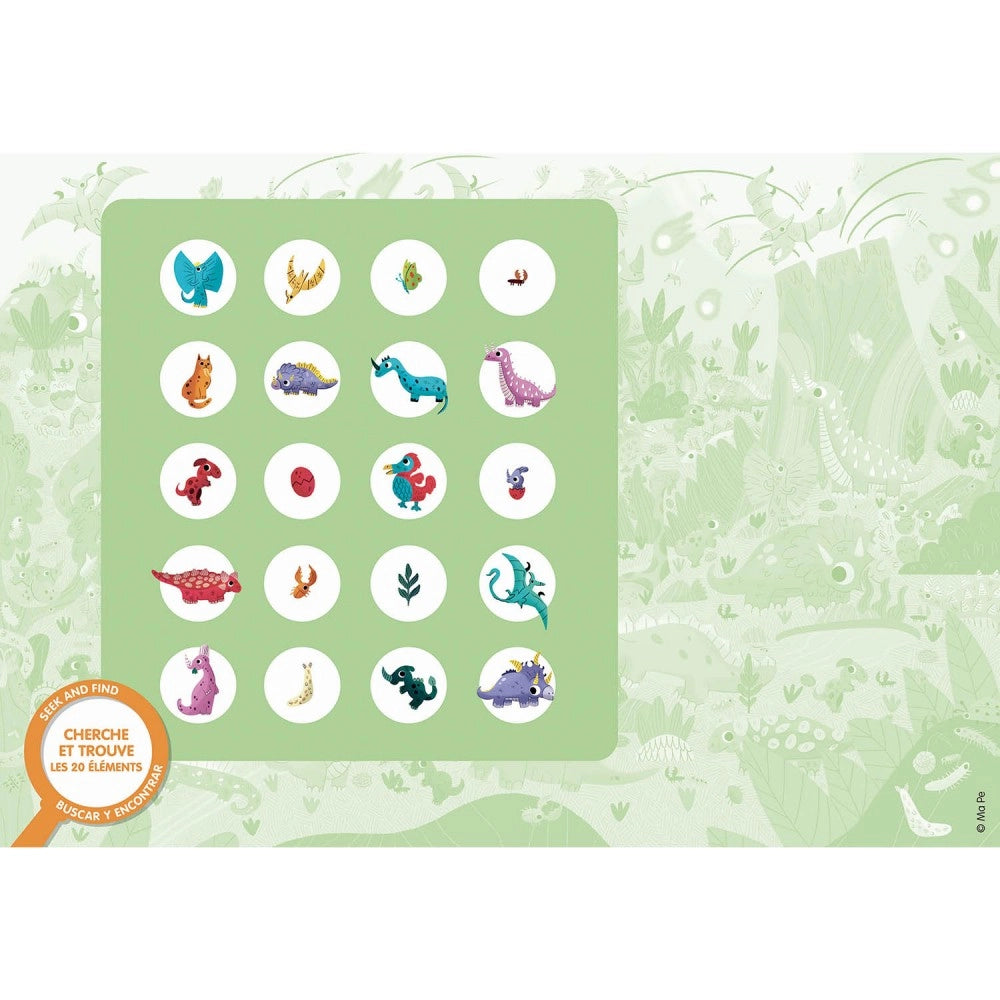 Παιδικό παζλ ανακάλυψης Dinosaurs Auzou 54pcs 4+ετών