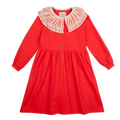 Kid's cotton twill Arlequin Dress 4-12 years