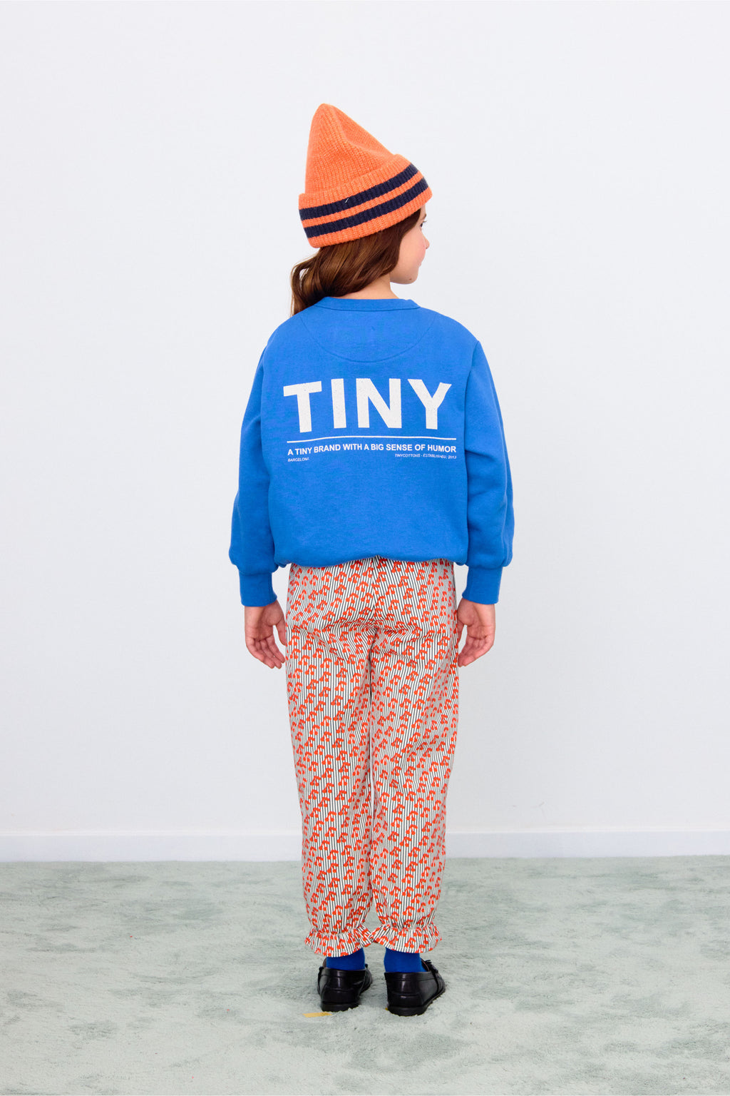 Παιδικό φούτερ Dark Blue 3-12 ετών Tinycottons