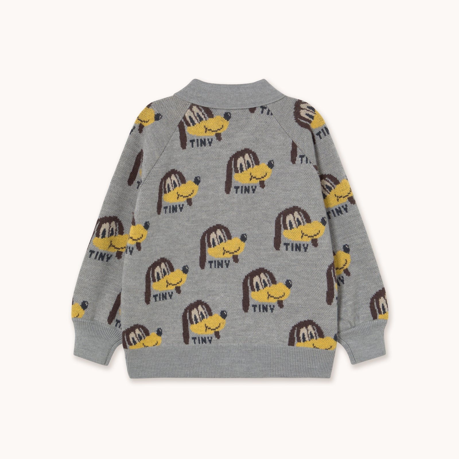 Παιδική πλεκτή μάλλινη ζακέτα Dogs 3-12 ετών Tinycottons