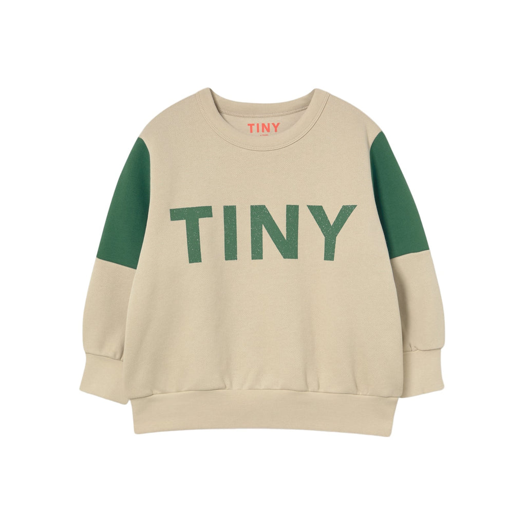 Παιδικό φούτερ Color Block dark Vanilla 3-12ετών Tinycottons