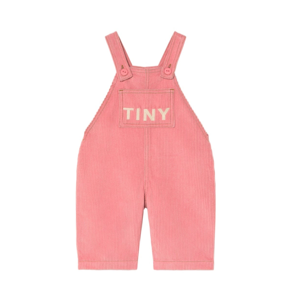 Baby's tiny pocket Dungaree Baby pink 6-24M Tinycottons 