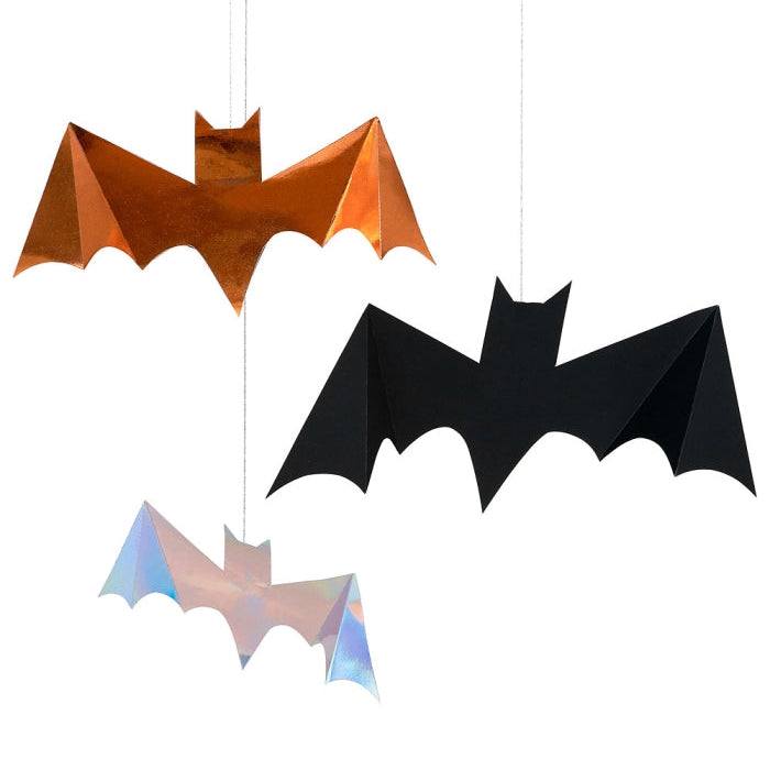 Διακοσμητικές Κρεμαστές Foil Νυχτερίδες