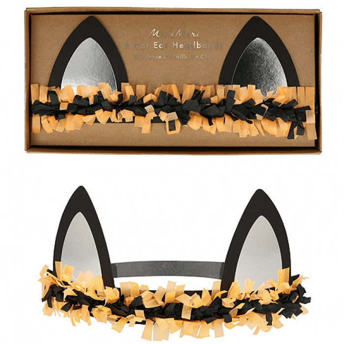 Κορδέλα Μαλλιών Halloween Αυτάκια Γάτας