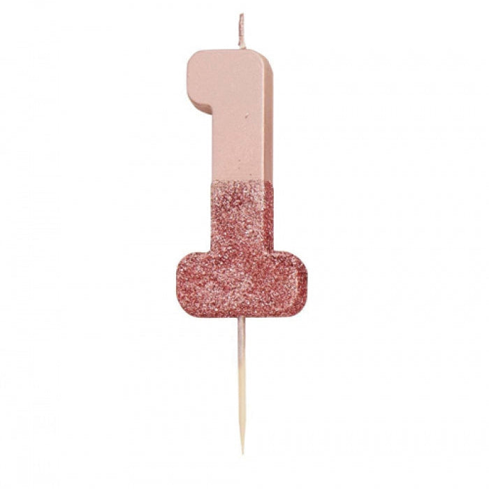 Κεράκι Νο 1 Rose Gold