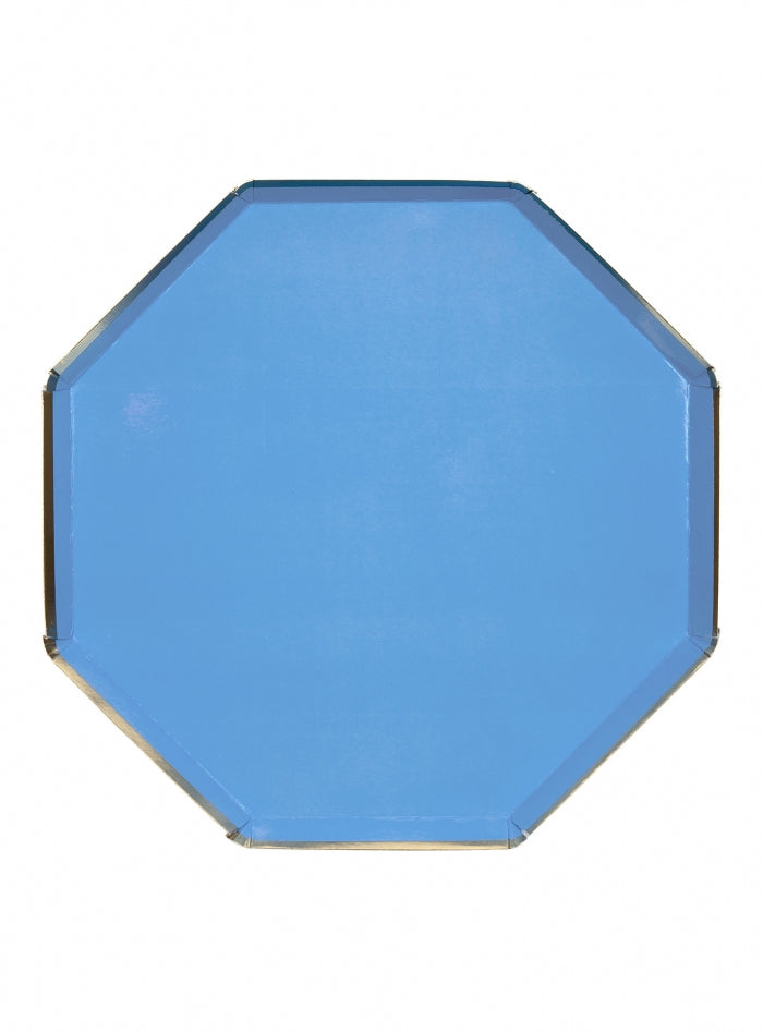 Πιάτο Φαγητού Bright Blue (8τμχ)