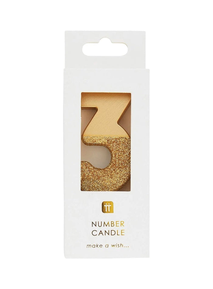 Κεράκι Χρυσό Νο 3