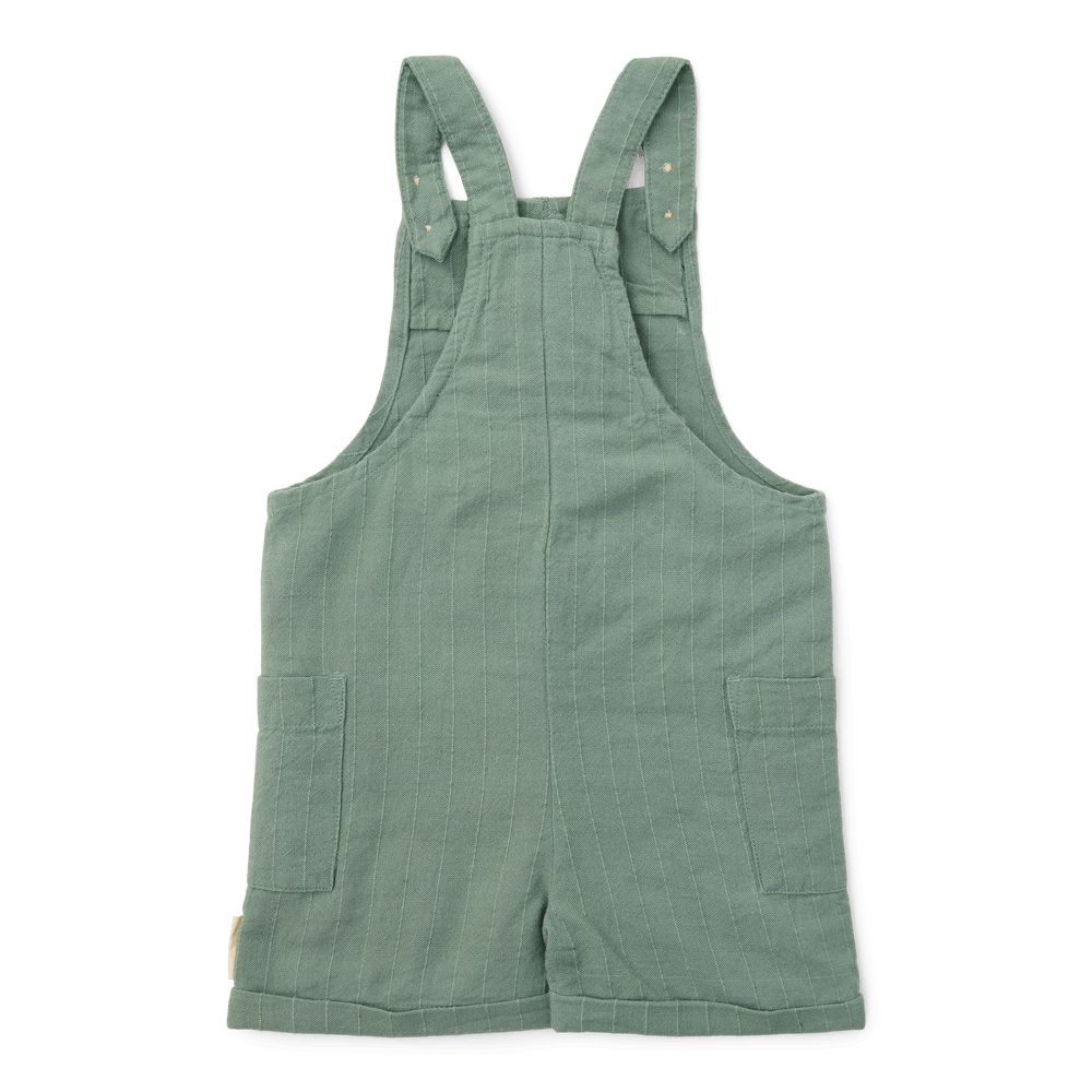 Kids dungarees Forest green 1-4Years Little Dutch