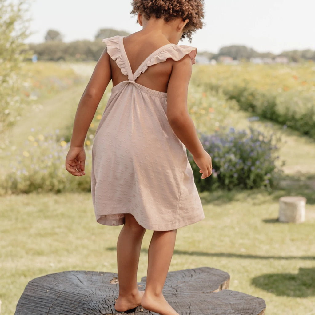 Kids sleeveless dress Lilac 1-4Years Little Dutch