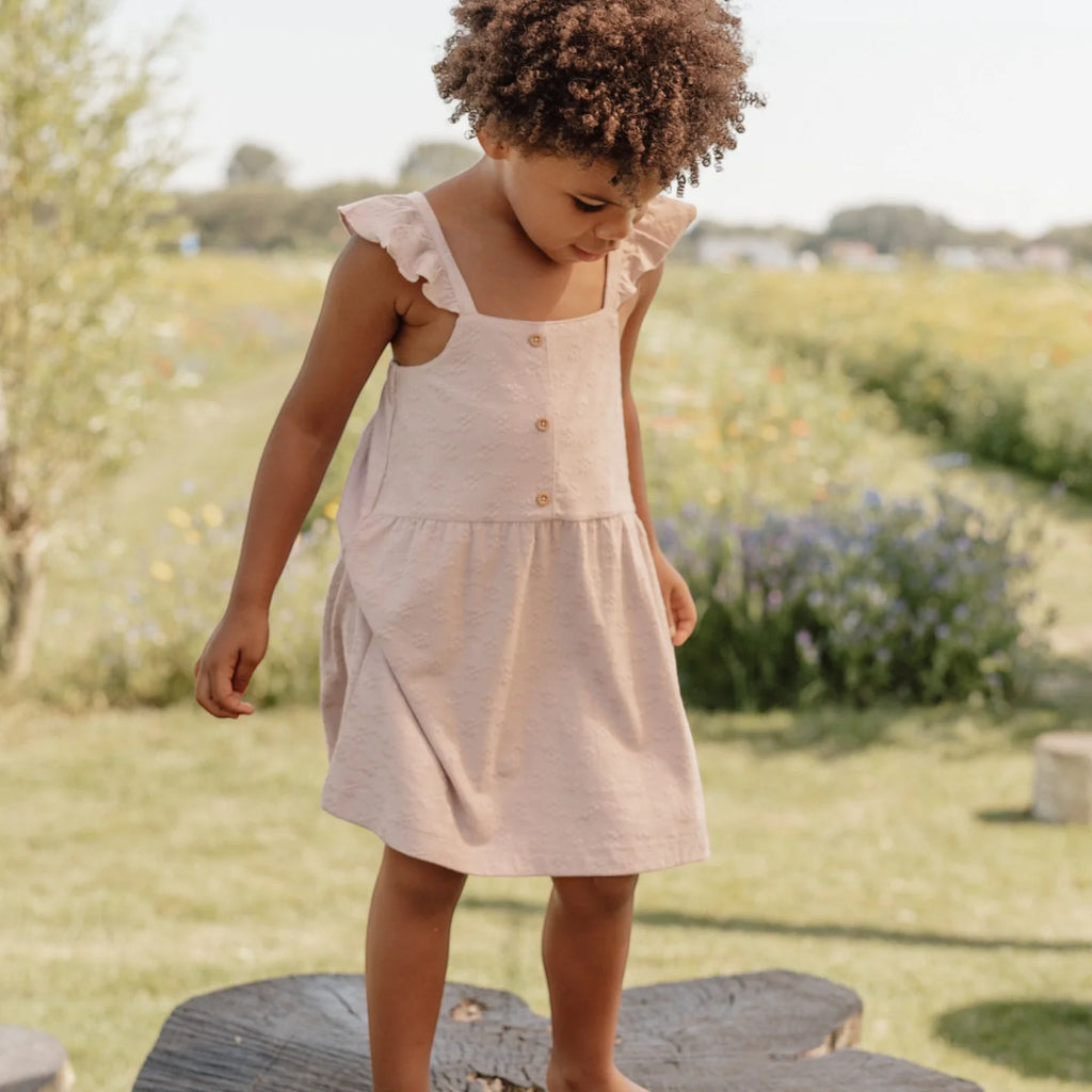 Kids sleeveless dress Lilac 1-4Years Little Dutch