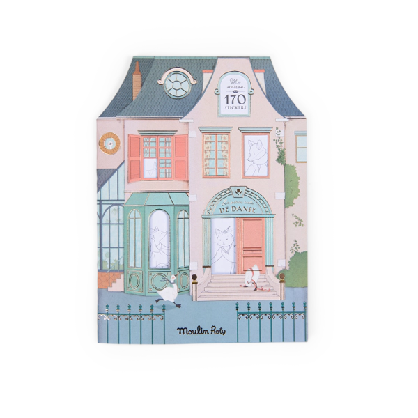 Βιβλίο Ζωγραφικής με Αυτοκόλλητα Ecole de Danse 3+ Moulin Roty