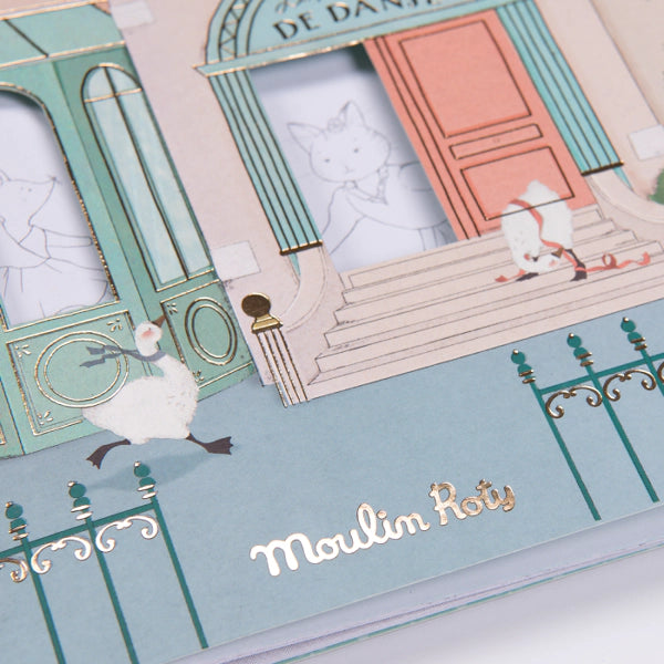 Βιβλίο Ζωγραφικής με Αυτοκόλλητα Ecole de Danse 3+ Moulin Roty