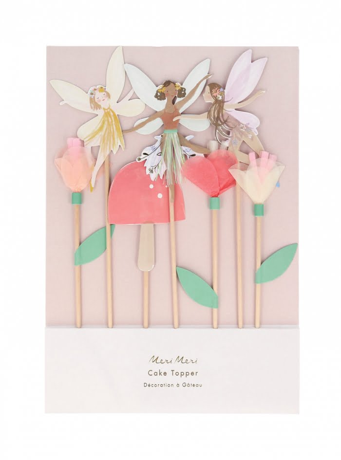 Cake Topper Νεράιδα, 7τμχ