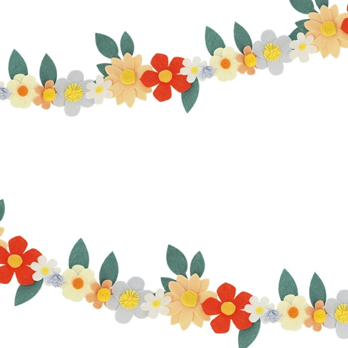 Γιρλάντα Felt Flower