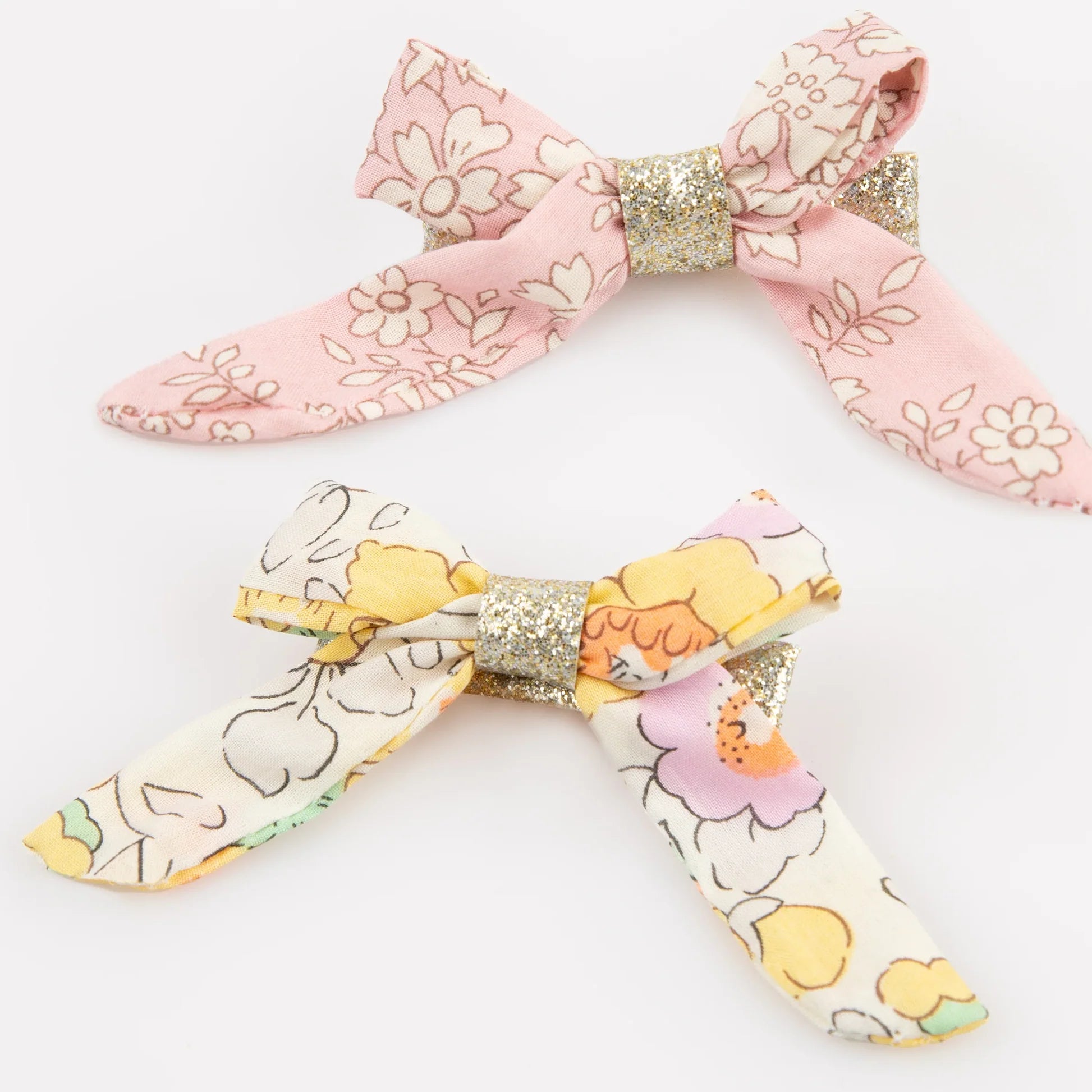 Liberty Hair Clips Floral Bow-Meri Meri