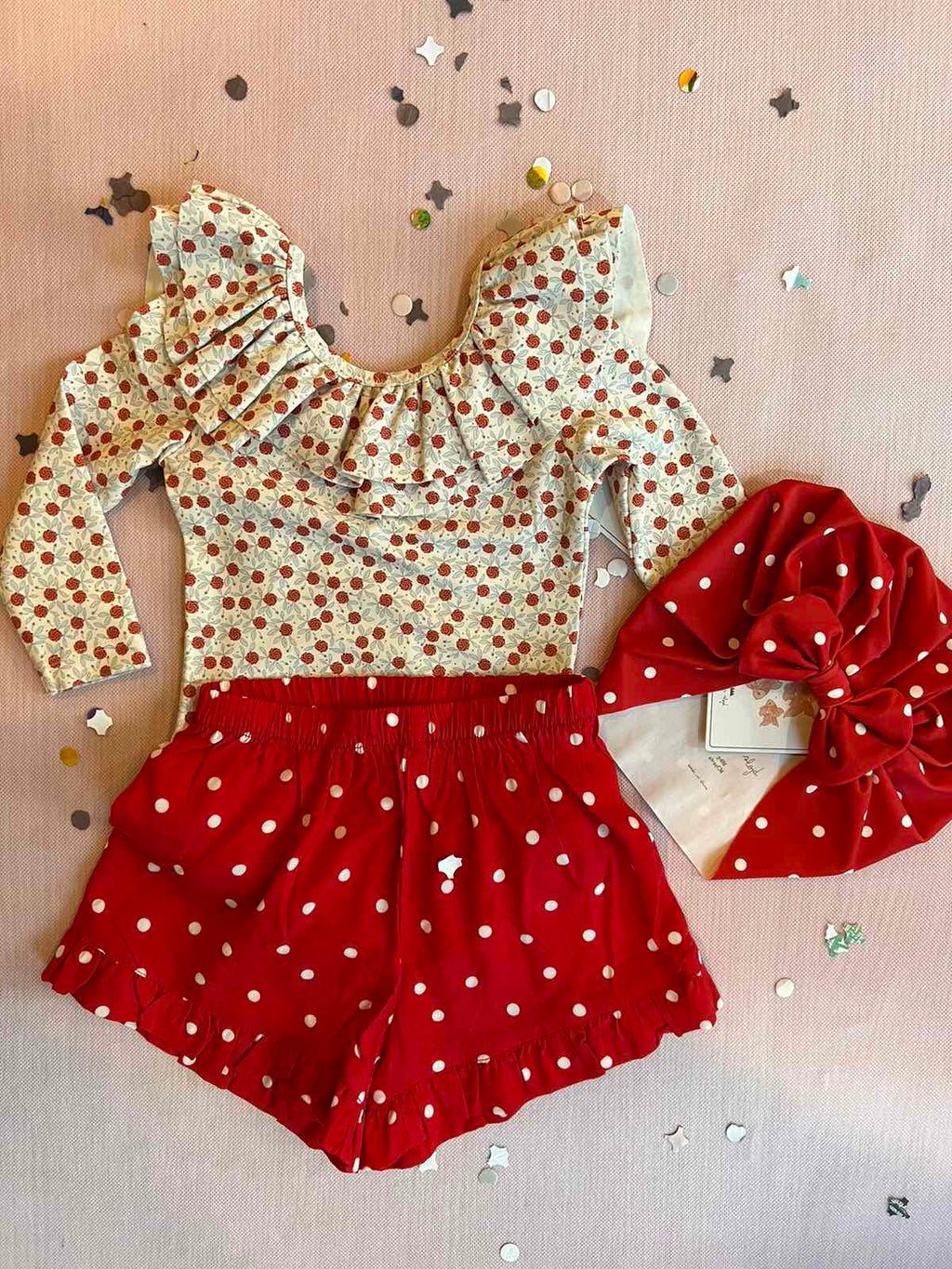 Kid's long-sleeved swimsuit Mimi Fleur 6M-2Y - Konges Slojd