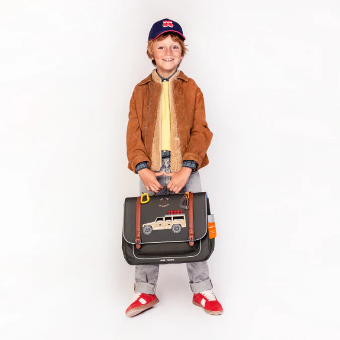 Παιδική Ρετρό σχολικη τσάντα πλάτης - It Bag Midi - Camp Life 30x38x15cm- 6Y+ Jeune Premier