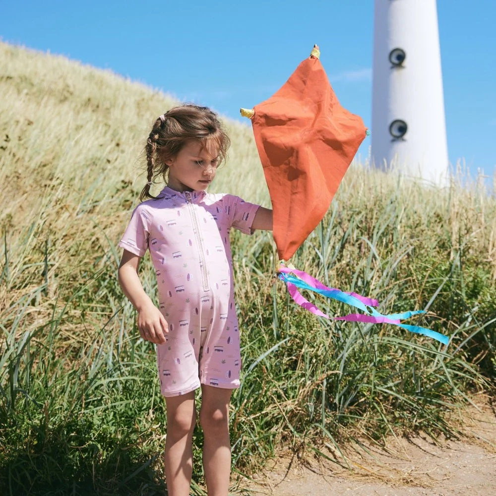 Παιδικό ολόσωμο μαγιό με αντιηλιακή προστασία UV50 Surf Girl 6μηνών-5ετών Fresk