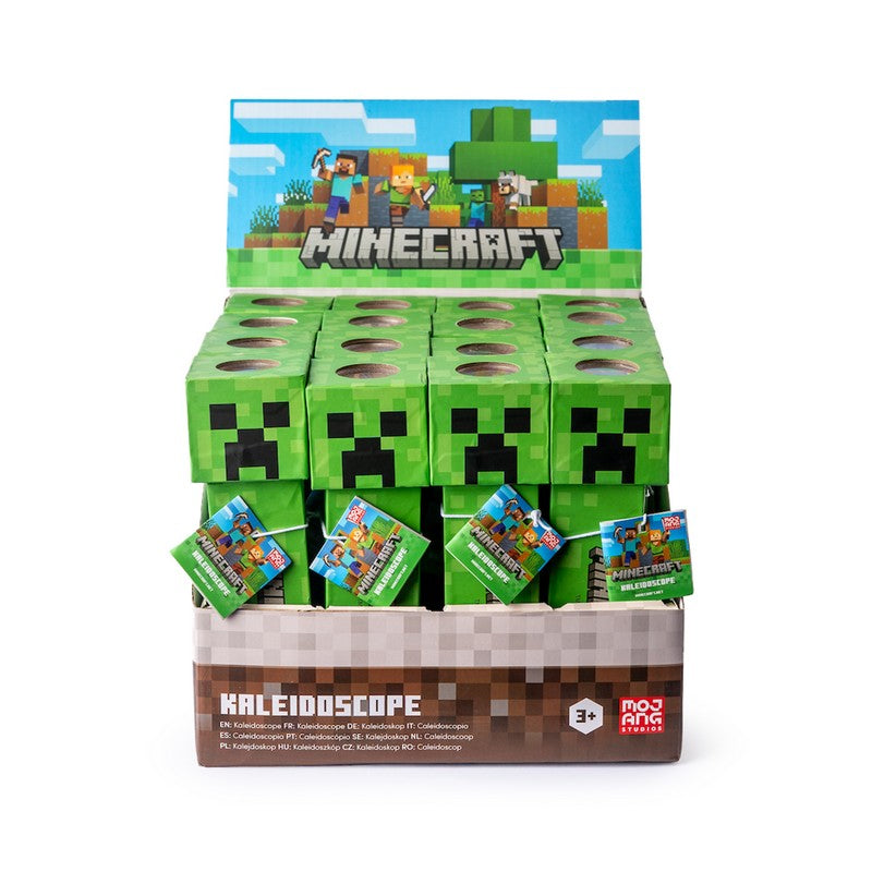 Children's toy  Kaleidoscope Minecraft Creeper 3+ years