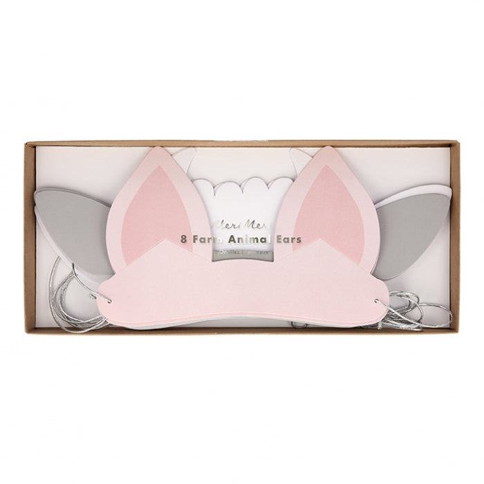 Μάσκα On the Farm Animal Ears, 8τμχ