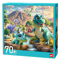 Kid's puzzle 70pcs Dinosaurs 57x57cm