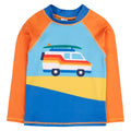 Παιδικό μαγιό μακρυμάνικο μπλουζάκι με προστασία UPF50+ Camper Van 2-8Y/ Recycled polyester